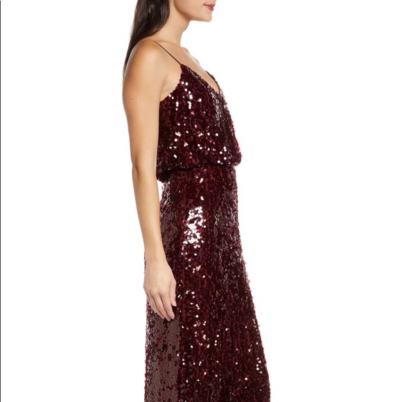 WAYF SEQUIN GOWN NWT - Picture 3 of 9